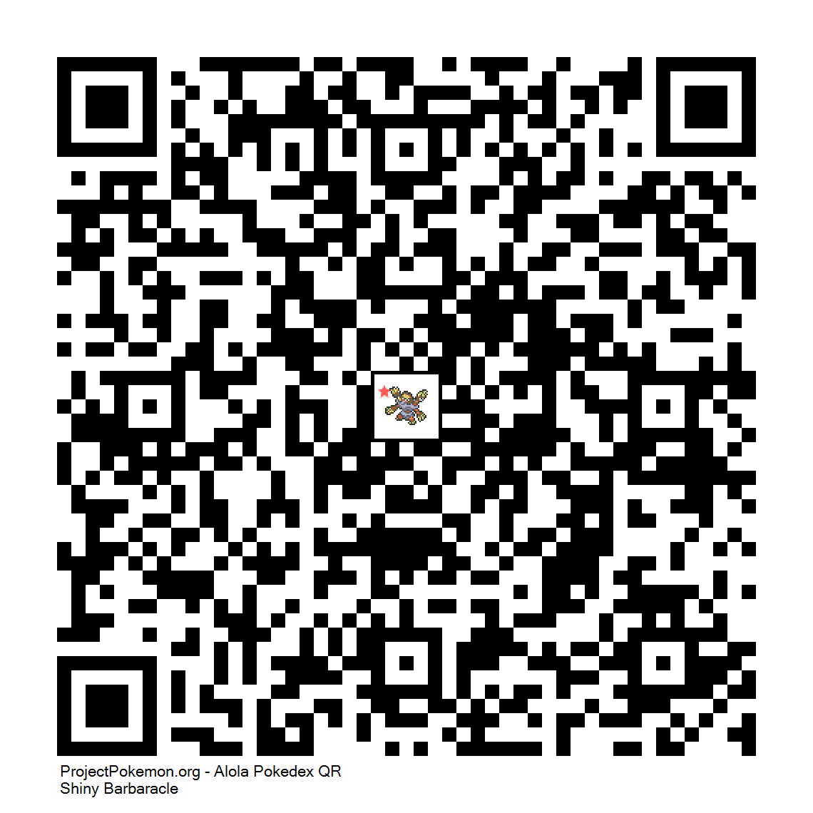 Cdigo QR de Barbaracle variocolor